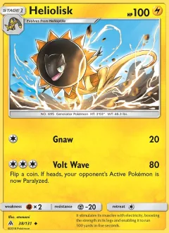 Heliolisk Reverse Holo