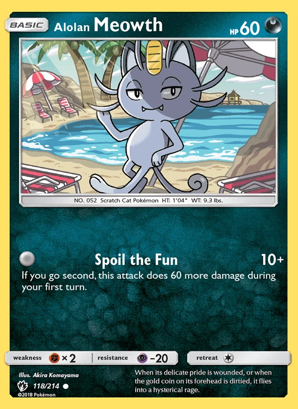 Alolan Meowth #118