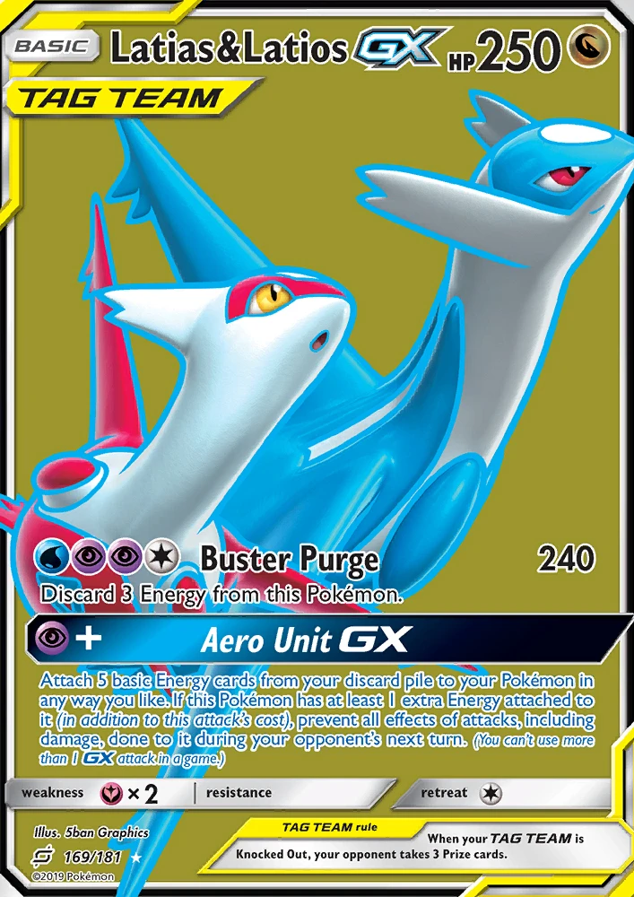 Latias & Latios Gx #169