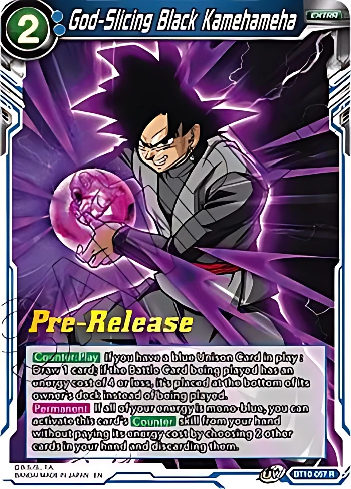 God-Slicing Black Kamehameha [Pre-Release] #BT10-057