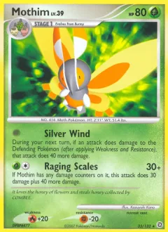 Mothim Reverse Holo
