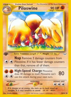 Piloswine 1st Edition