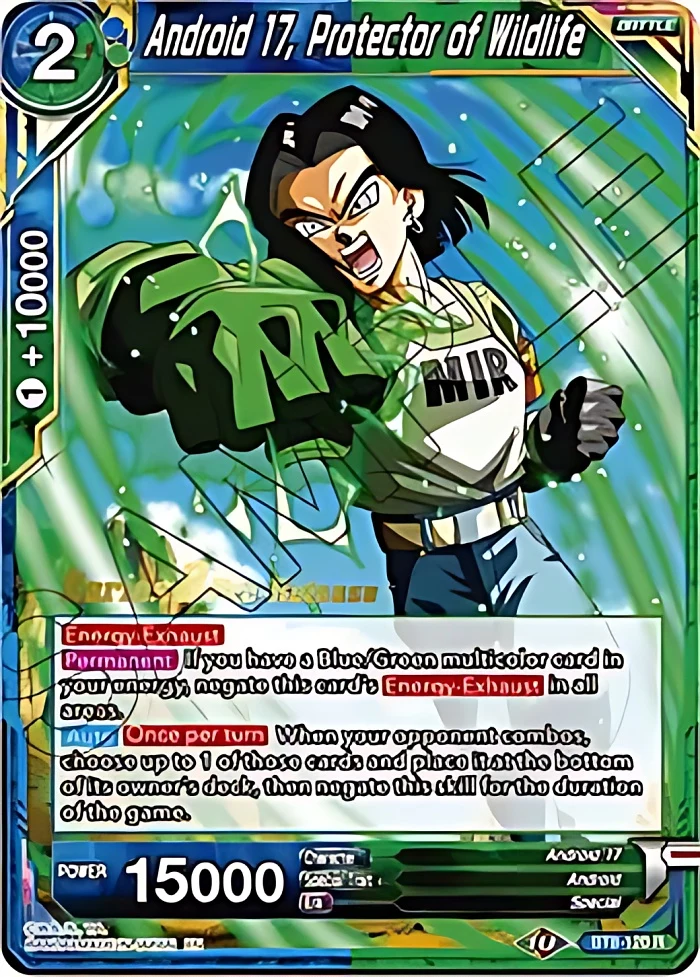 Android 17, Protector of Wildlife [Pre-Release] #BT8-120_PR