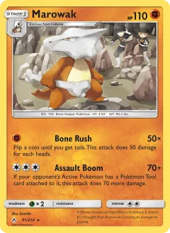 Marowak Reverse Holo