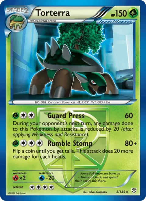 Torterra Reverse Holo