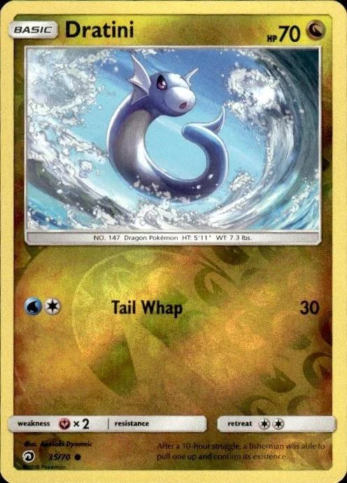 Dratini Reverse Holo #35