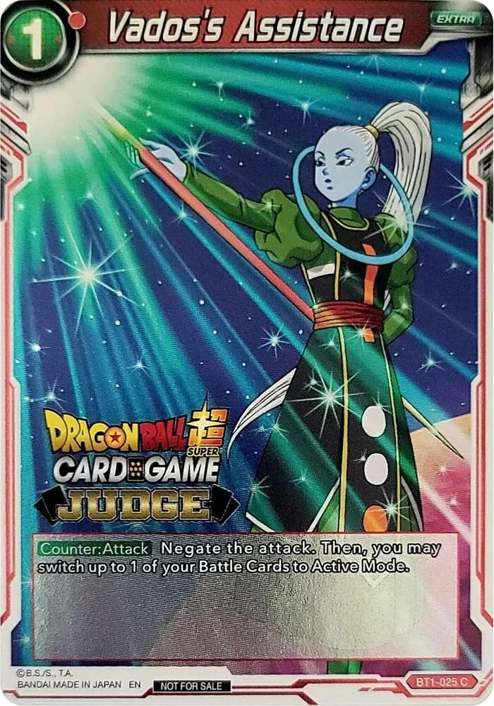 Vados's Assistance [Judge Promo] #BT1-025