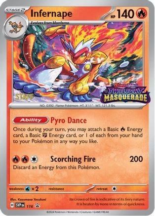Infernape Staff #116