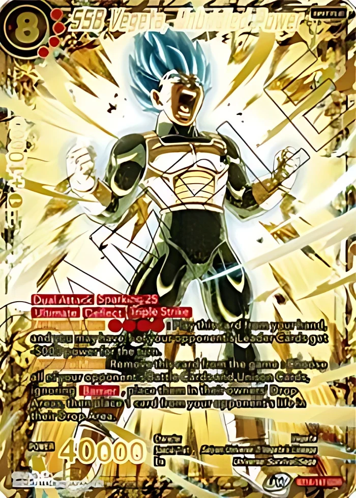 SSB Vegeta, Unbridled Power [God Rare] #BT16-147