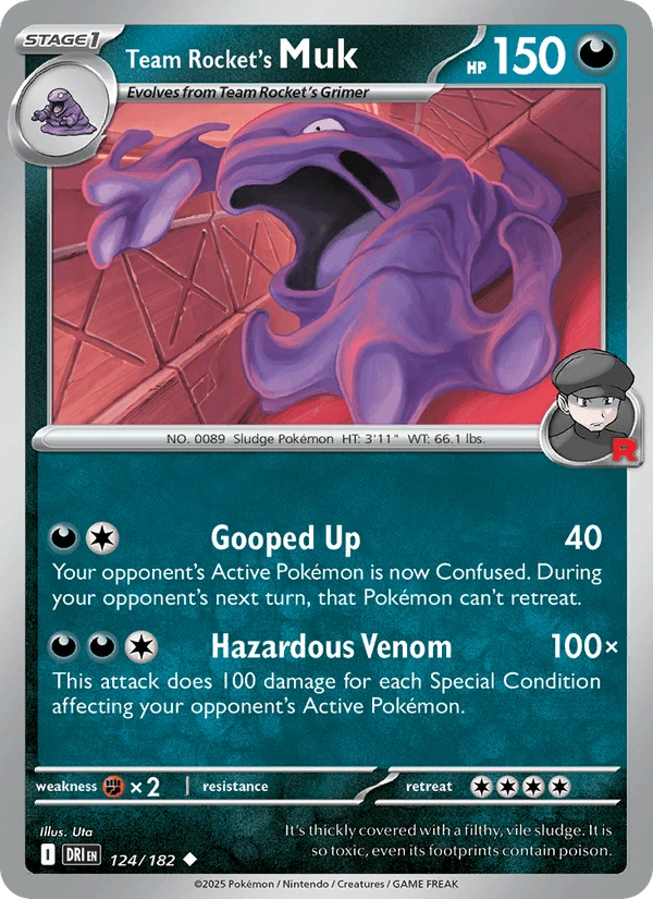 Team Rocket's Muk #124
