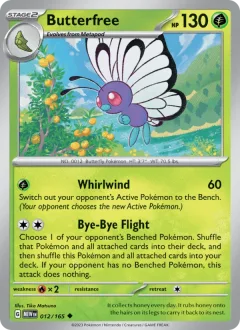 Butterfree Reverse Holo