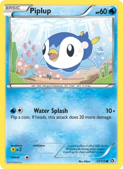 Piplup Reverse Holo