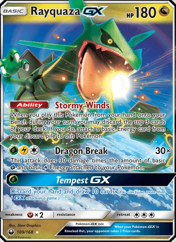 Rayquaza Gx #109