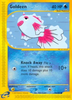 Goldeen Reverse Holo