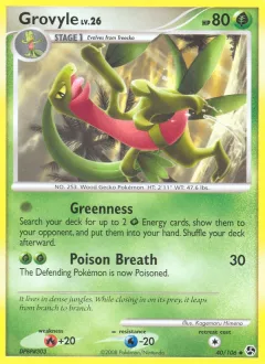 Grovyle Reverse Holo