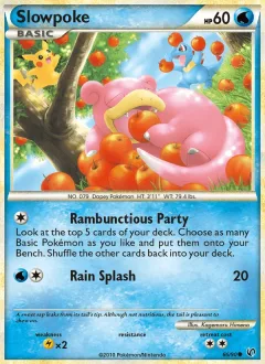 Slowpoke Reverse Holo