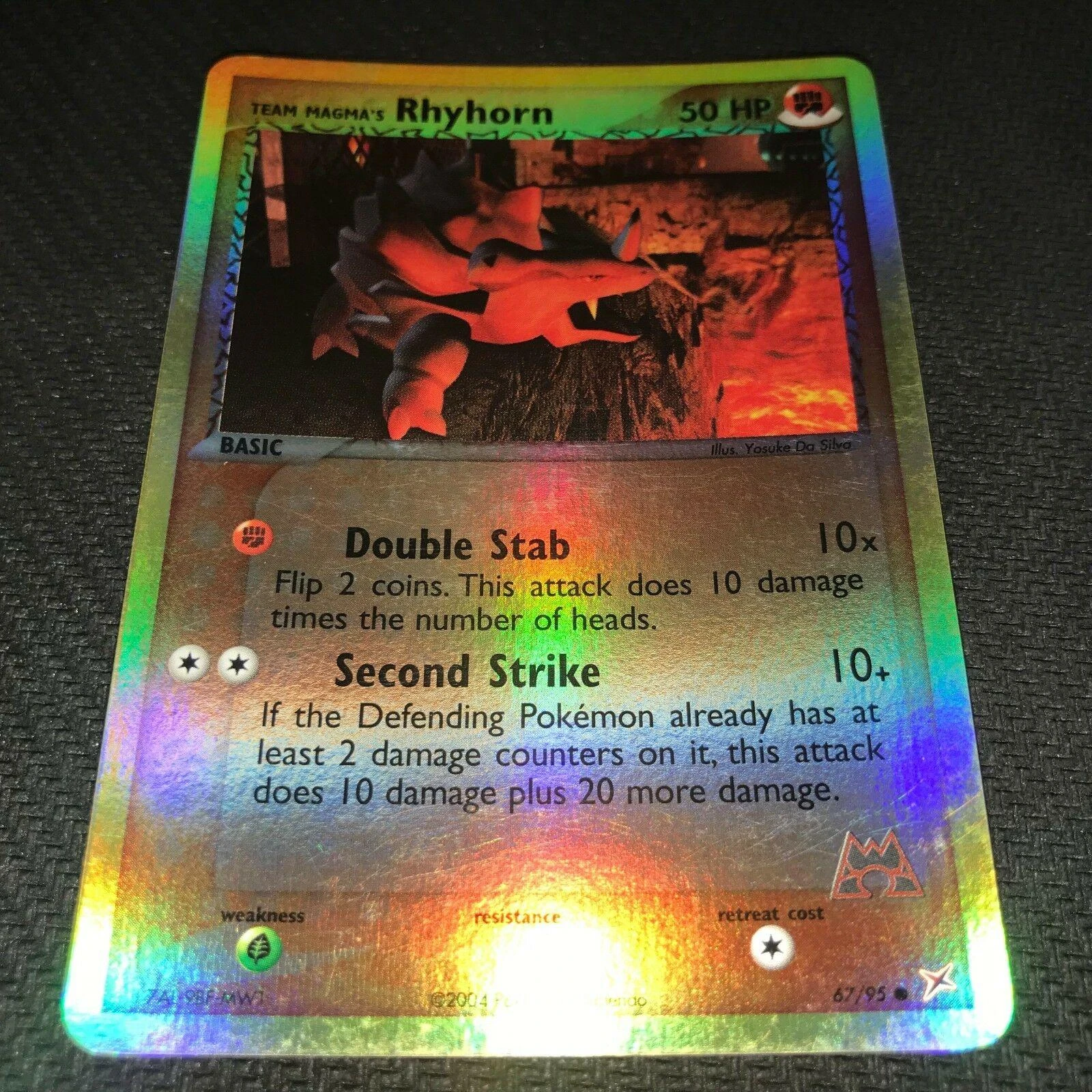 Rhyhorn Reverse Holo #67