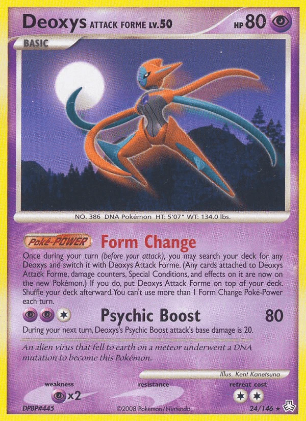 Deoxys Attack #24