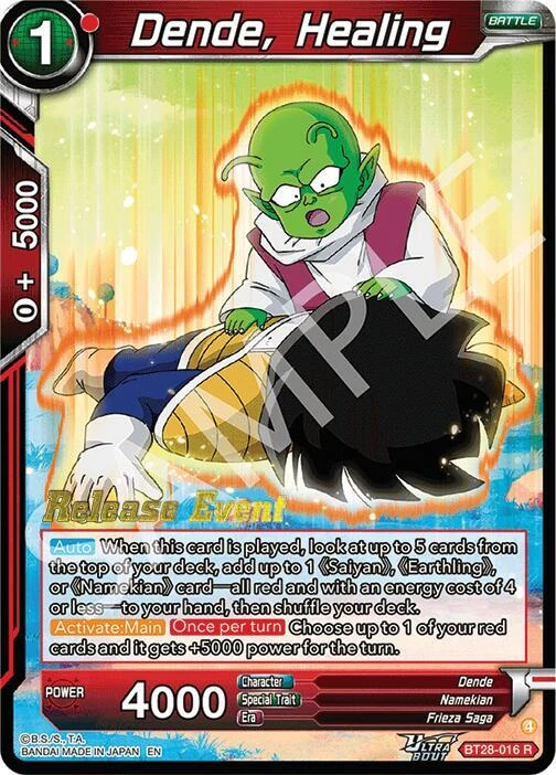 Dende, Healing [Release Event] #BT28-016
