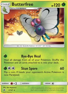 Butterfree Reverse Holo