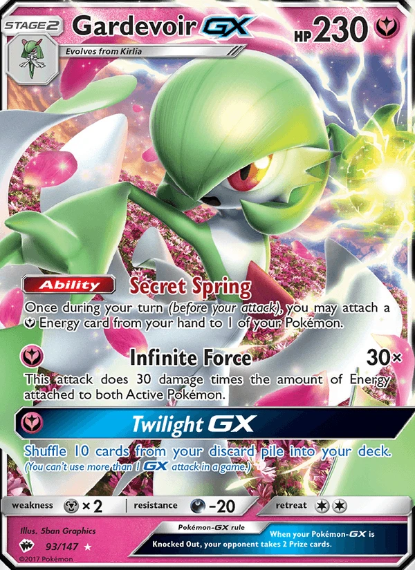 Gardevoir Gx #93