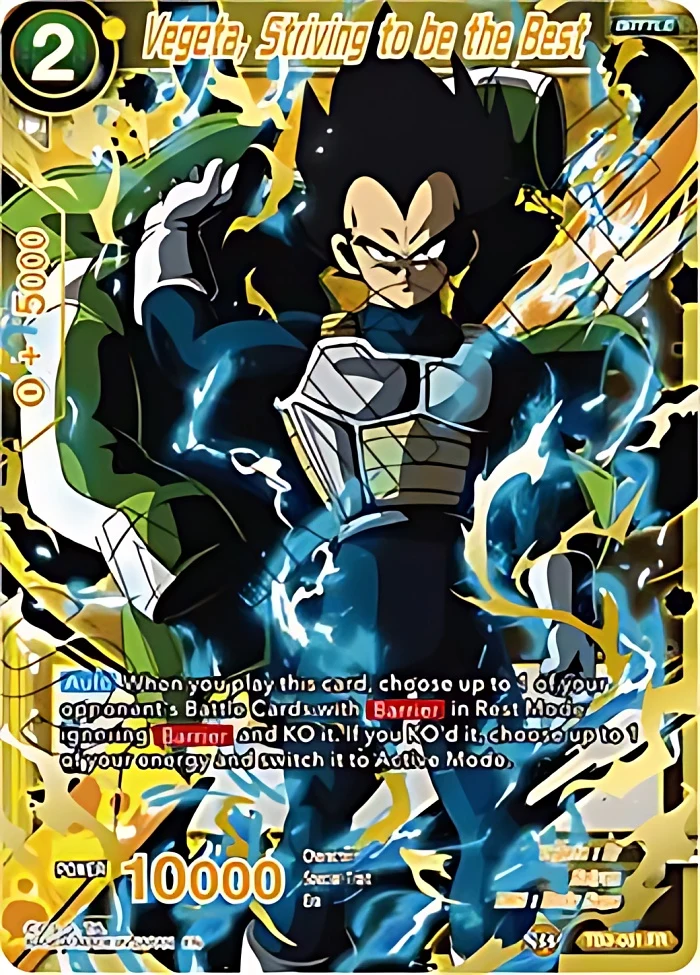 Vegeta, Striving to be the Best #TB3-051