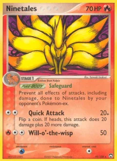 Ninetales Reverse Holo