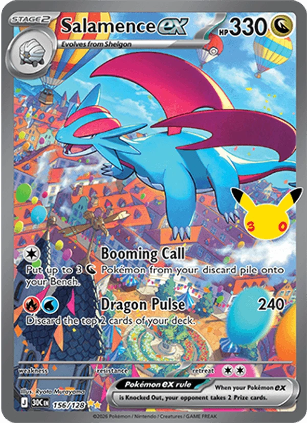 Salamence Ex #156