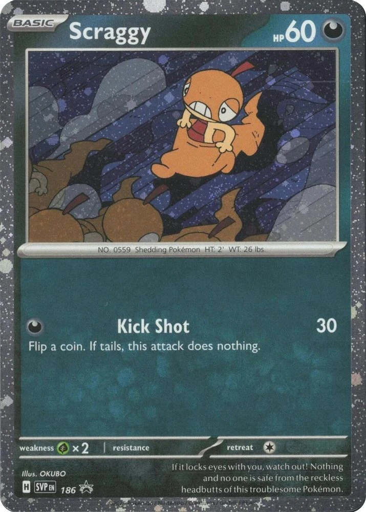 Scraggy #186