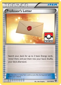 Professor's Letter Reverse Holo