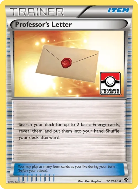 Professor's Letter Reverse Holo