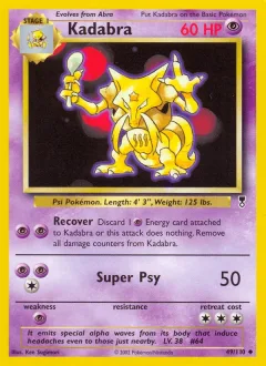 Kadabra Reverse Holo