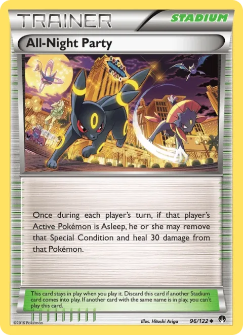 All Night Party Reverse Holo