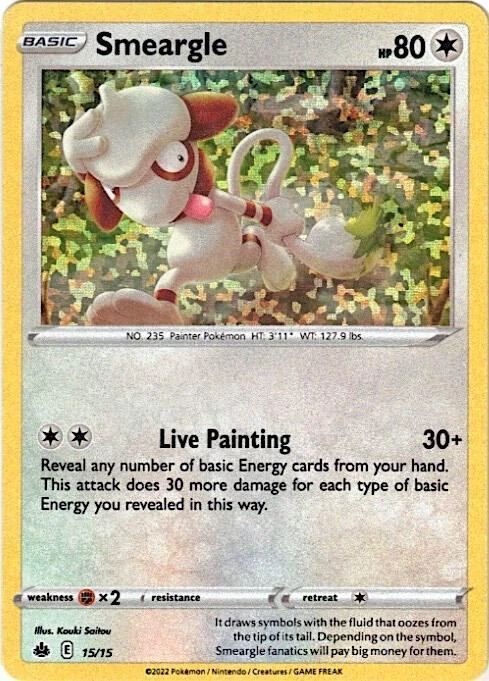 Smeargle Holo #15