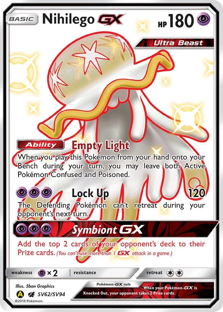 Nihilego Gx Sv62