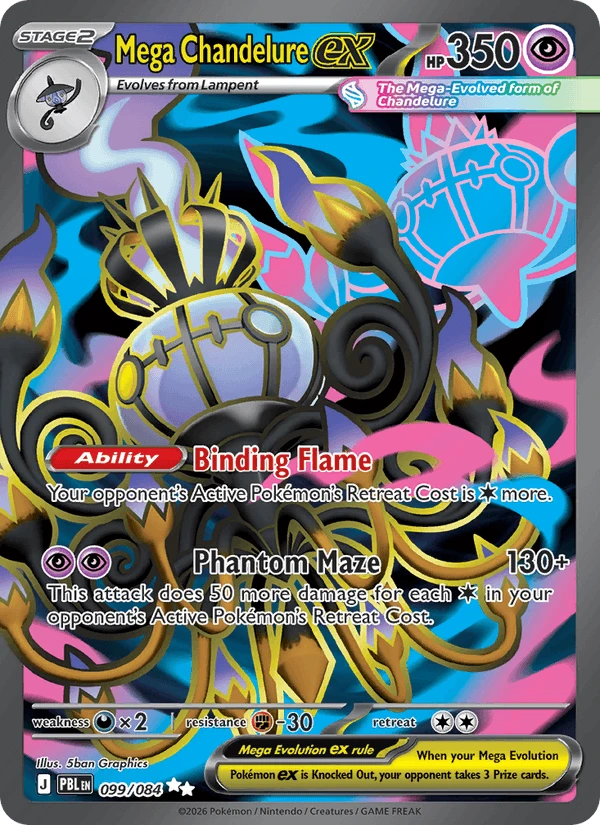 Mega Chandelure Ex #99