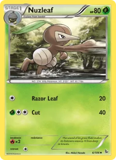 Nuzleaf Reverse Holo