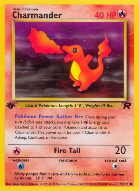 Charmander 1st Edition