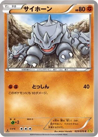 Rhyhorn 1st Edition #29