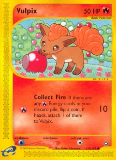 Vulpix Reverse Holo