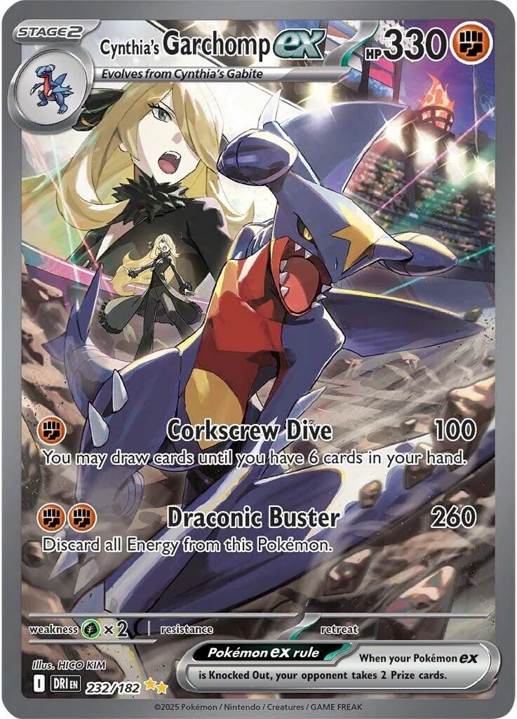 Cynthia's Garchomp Ex #204