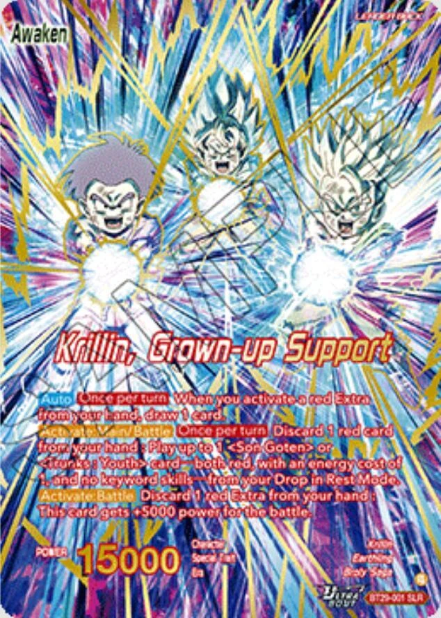 Krillin // Krillin, Grown-up Support [SLR] #BT29-001