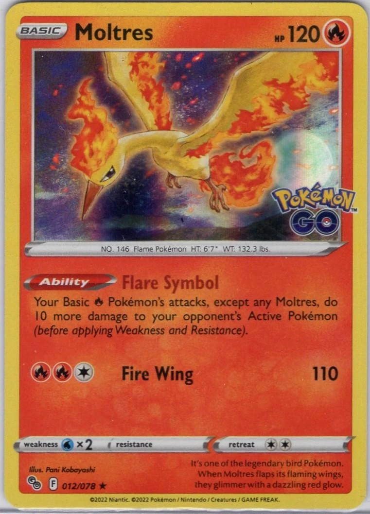 Moltres Holo #12