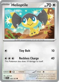 Helioptile Reverse Holo