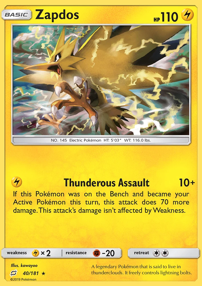 Zapdos #40