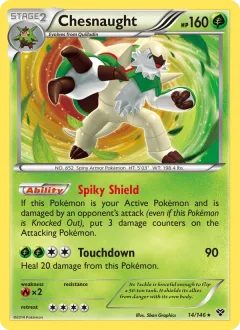 Chesnaught Reverse Holo