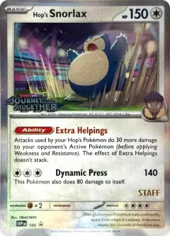 Hop's Snorlax Staff