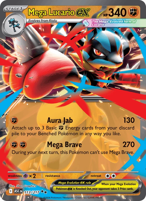 Mega Lucario ex #113