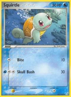 Squirtle Reverse Holo