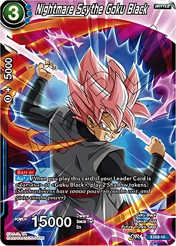 Nightmare Scythe Goku Black #EX03-10